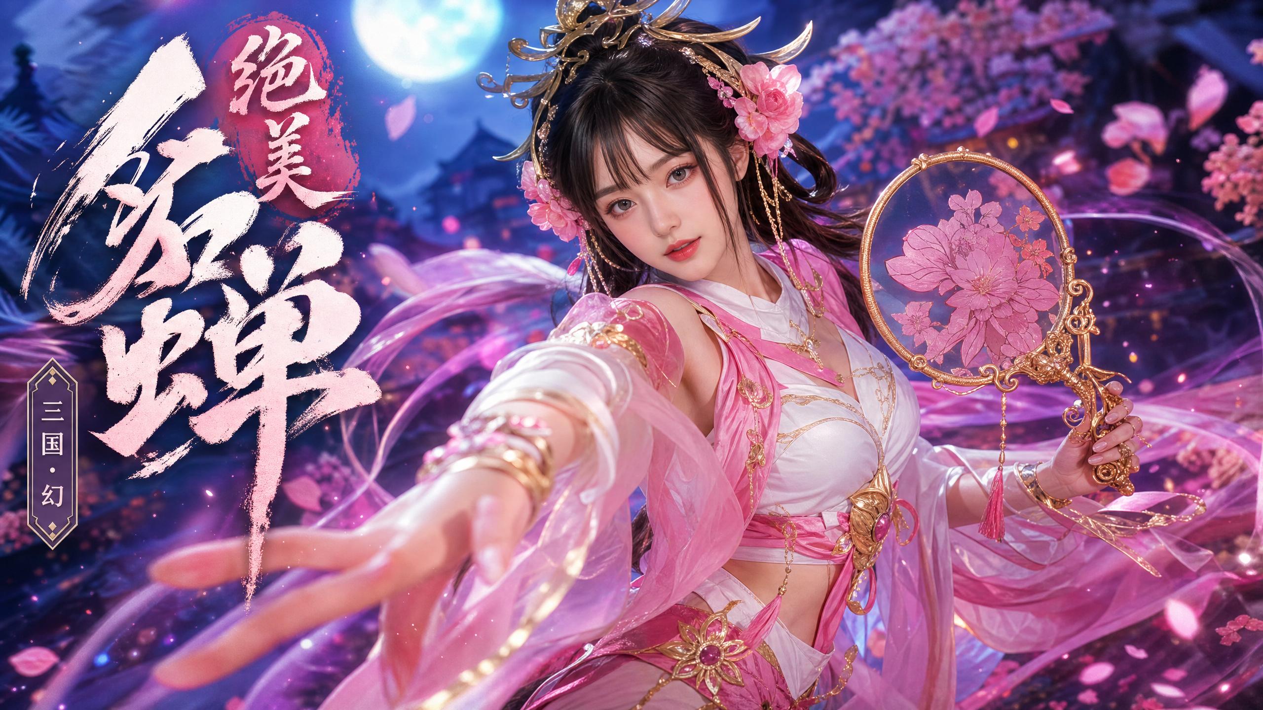 寸止挑战-寸止挑战动漫视频：绝美古风Cosplay·三国幻境视频演示